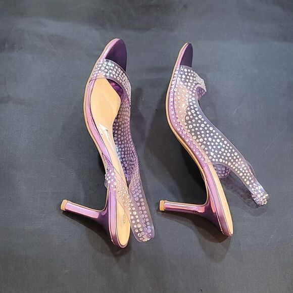 BRAND NEW RAMPAGE WOMEN'S EMBELLISHED MID HEELED SANDALS - Picture 7 of 14